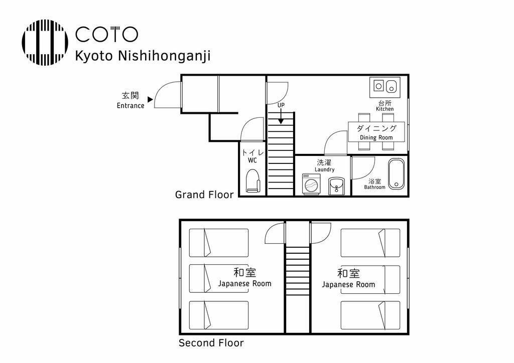 Coto Kyoto Shichijoomiya Villa Exterior foto